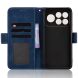 Чехол-книжка с карманами Deexe Wallet Stand для Xiaomi Poco F9 Pro - Blue (429109L). Фото 4 из 17