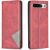 Чохол-книжка з кишеньками UniCase Geometric Pattern для Realme 16 - Red: фото 1 з 11