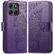 Чохол-книжка з малюнком UniCase Butterfly Pattern для Motorola Edge 70 Fusion - Dark Purple (409536DV). Фото 5 з 8