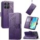 Чохол-книжка з малюнком UniCase Butterfly Pattern для Motorola Edge 70 Fusion - Dark Purple (409536DV). Фото 1 з 8