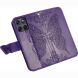 Чохол-книжка з малюнком UniCase Butterfly Pattern для Motorola Edge 70 Fusion - Dark Purple (409536DV). Фото 3 з 8