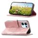 Чехол-книжка с рисунком UniCase Butterfly Pattern для OPPO Reno 16 / 16 Pro - Rose Gold (413214RG). Фото 3 из 14