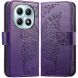 Чехол-книжка с рисунком UniCase Butterfly Pattern для Xiaomi Redmi Note 15 (4G/5G) / Poco M8 5G - Dark Purple (404653DV). Фото 1 из 8