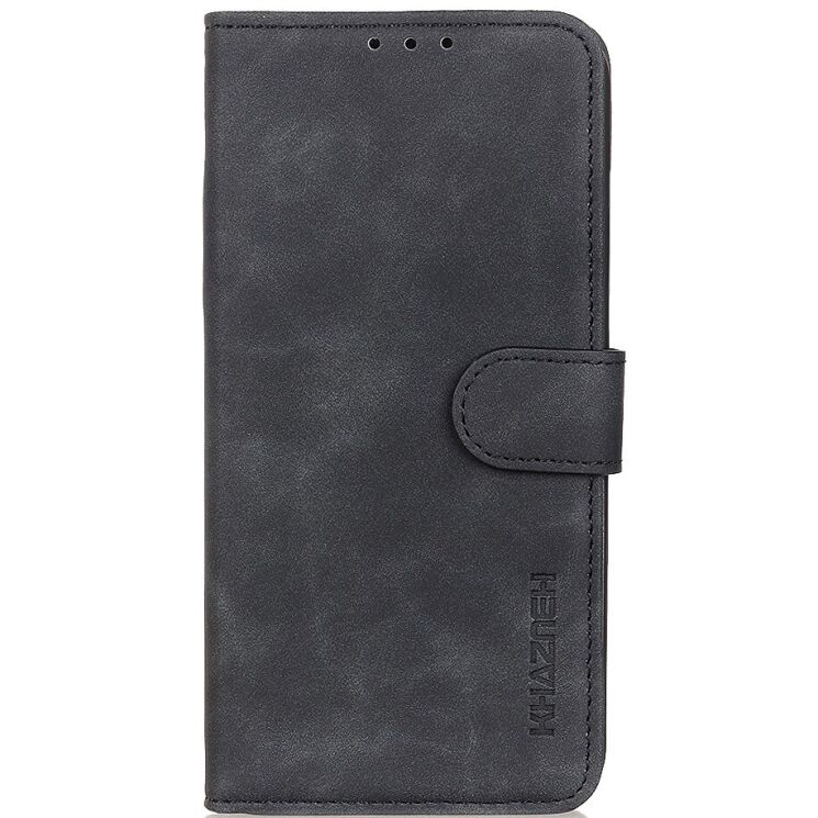 Чохол-книжка з застібкою KHAZNEH Retro Wallet для Xiaomi Redmi Note 15 Pro - Black: фото 5 з 9