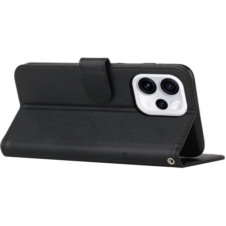 Чехол-книжка с застежкой UniCase Jet Cover для OPPO Reno 15 F/FS - Black: фото 2 из 11