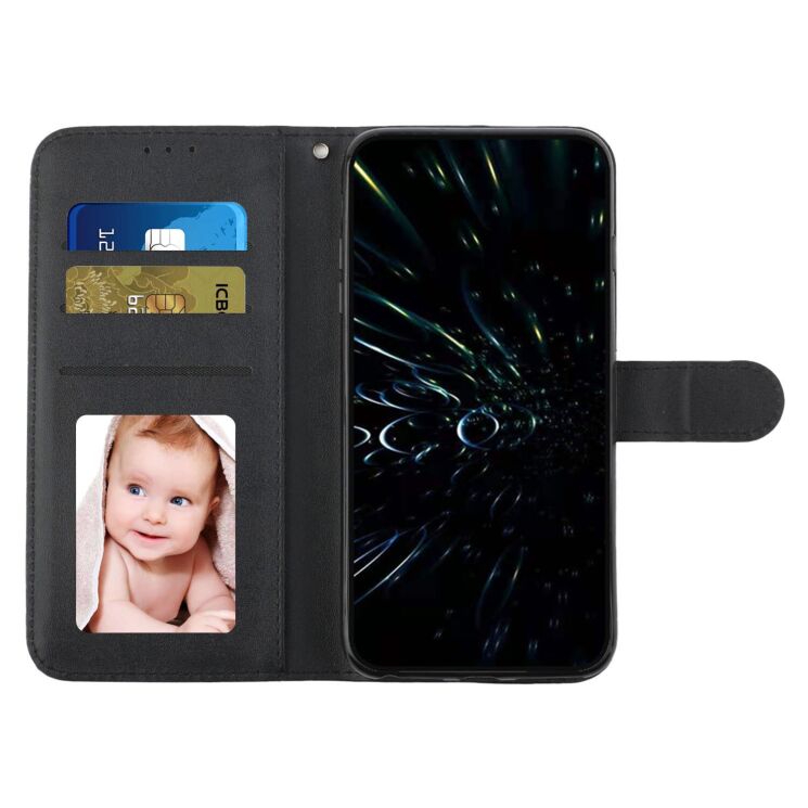 Чехол-книжка с застежкой UniCase Jet Cover для OPPO Reno 15 F/FS - Black: фото 3 из 11