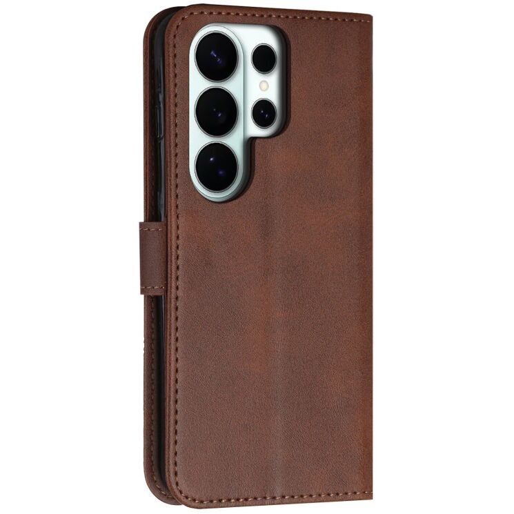 Чехол-книжка с застежкой UniCase Jet Cover для Samsung Galaxy S26 Ultra - Brown: фото 5 из 10