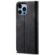 Чехол-книжка UniCase Jeans Wallet для Apple iPhone 14 Pro Max - Black (301269B). Фото 3 из 6