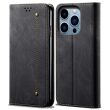 Чехол-книжка UniCase Jeans Wallet для Apple iPhone 14 Pro - Black (301376B)