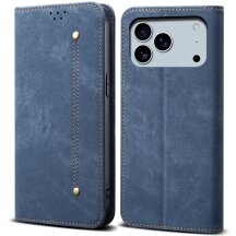 Чохол-книжка UniCase Jeans Wallet для Apple iPhone 17 Pro Max - Blue: фото 1 з 6