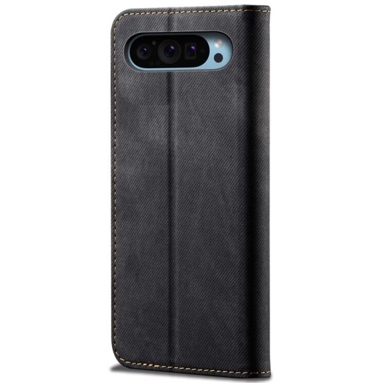 Чехол-книжка UniCase Jeans Wallet для Google Pixel 9 / 9 Pro - Black: фото 6 из 6