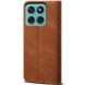 Чохол-книжка UniCase Jeans Wallet для Motorola Edge 60 Pro - Coffee (381723C). Фото 6 з 7