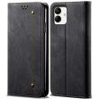 Чехол-книжка UniCase Jeans Wallet для Samsung Galaxy A05 (A055) - Black (340408B)