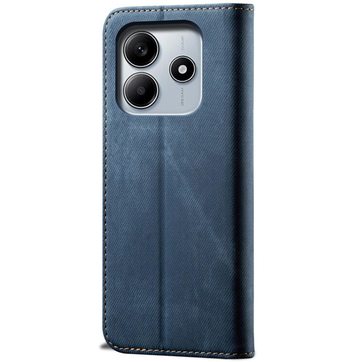 Чехол-книжка UniCase Jeans Wallet для Xiaomi Redmi Note 14 4G - Blue (373486L) Чехол-книжка UniCase Jeans Wallet для Xiaomi Redmi Note 14 4G - Blue: фото 6 из 7