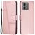 Чехол-книжка UniCase Jet Cover для Motorola Edge 40 Neo - Rose Gold: фото 1 из 10