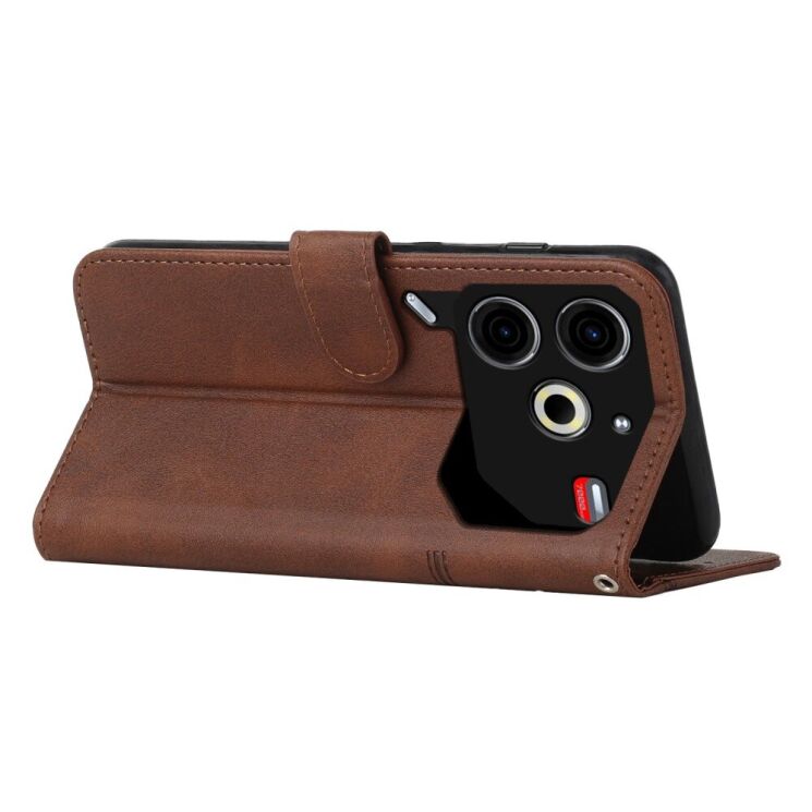 Чехол-книжка UniCase Jet Cover для TECNO Pova 6 Neo - Brown: фото 3 из 10
