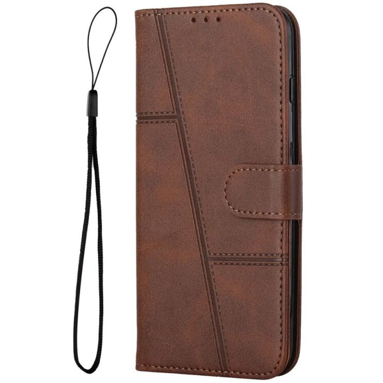 Чехол-книжка UniCase Jet Cover для TECNO Pova 6 Neo - Brown: фото 4 из 10