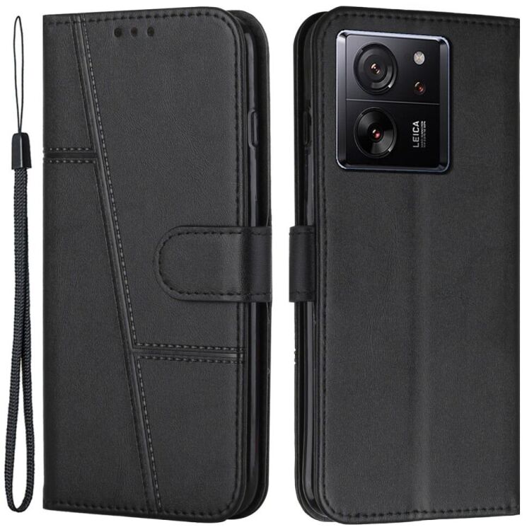 Чохол-книжка UniCase Jet Cover для Xiaomi 13T / 13T Pro - Black: фото 1 з 10