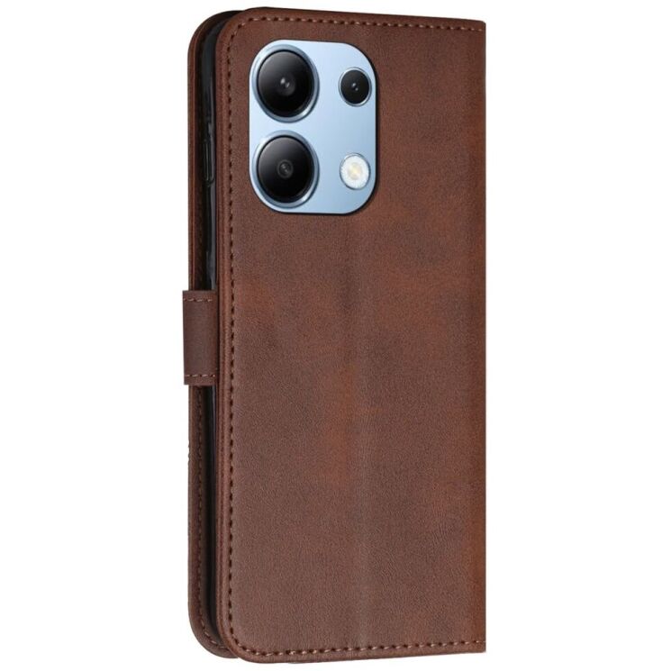 Чохол-книжка UniCase Jet Cover для Xiaomi Redmi Note 13 - Brown: фото 5 з 11