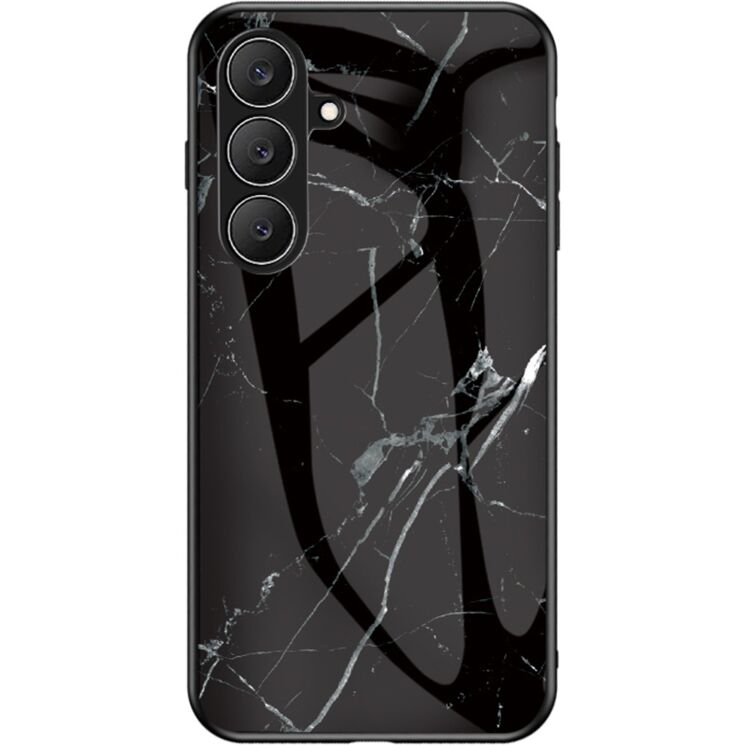 Чехол с рисунком Deexe Gradient Pattern для Samsung Galaxy S26 FE - Black: фото 1 из 6