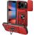 Чохол із захистом камери Deexe Armor Shield для iPhone 18 Pro / 17 Pro - Red: фото 1 з 9