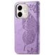 Чохол UniCase Butterfly Pattern для Infinix Smart 9 (X6532) - Light Purple (366511LV). Фото 6 з 6
