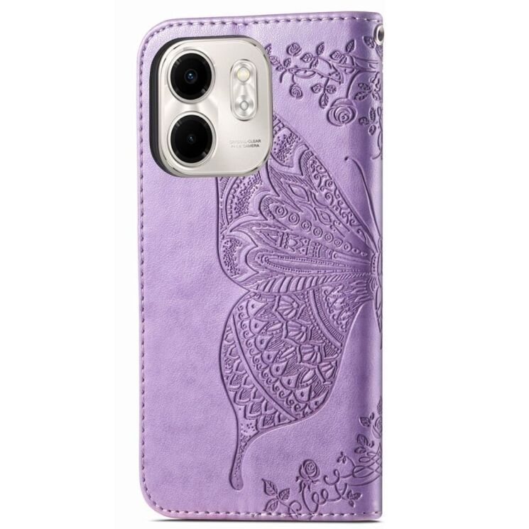 Чохол UniCase Butterfly Pattern для Infinix Smart 9 (X6532) - Light Purple: фото 6 з 6