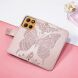 Чехол UniCase Butterfly Pattern для Motorola Moto G15 - Rose Gold (377409RG). Фото 9 из 14