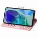 Чехол UniCase Butterfly Pattern для Motorola Moto G55 - Rose Gold (366133RG). Фото 3 из 7