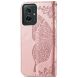 Чехол UniCase Butterfly Pattern для Motorola Moto G55 - Rose Gold (366133RG). Фото 6 из 7