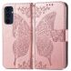 Чехол UniCase Butterfly Pattern для Samsung Galaxy A16 (A165) - Rose Gold (365215RG). Фото 1 из 6