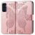 Чехол UniCase Butterfly Pattern для Samsung Galaxy A16 (A165) - Rose Gold: фото 1 из 6