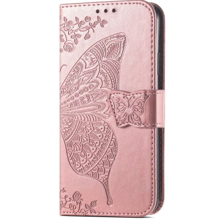 Чехол UniCase Butterfly Pattern для Samsung Galaxy A16 (A165) - Rose Gold: фото 6 из 6