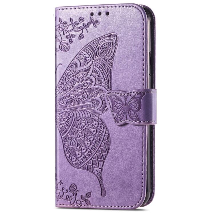 Чехол UniCase Butterfly Pattern для Samsung Galaxy A36 (A366) / A56 (A566) - Light Purple: фото 5 из 10