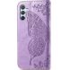 Чехол UniCase Butterfly Pattern для Samsung Galaxy A36 (A366) / A56 (A566) - Light Purple (372006LV). Фото 6 из 10