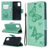 Чохол UniCase Butterfly Pattern для Samsung Galaxy A51 - Green (312507G)