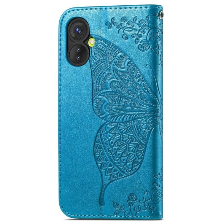 Чехол UniCase Butterfly для Tecno Spark 9 Pro (KH7n) - Blue: фото 5 из 10