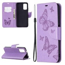 Чохол UniCase Butterfly Pattern для Xiaomi Redmi 9T - Purple: фото 1 з 10