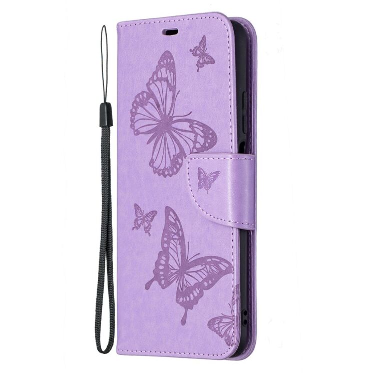 Чехол UniCase Butterfly Pattern для Xiaomi Redmi 9T - Purple: фото 2 из 10