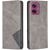 Чехол UniCase Geometric Pattern для Motorola Moto G55 - Grey: фото 1 из 8