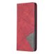 Чехол-книжка с кармашками UniCase Geometric Pattern для OPPO A31 - Red (213320R). Фото 2 из 10