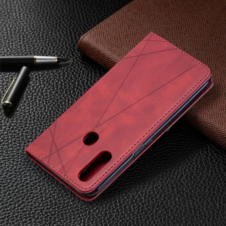 Чехол-книжка с кармашками UniCase Geometric Pattern для OPPO A31 - Red: фото 9 из 10