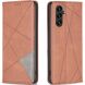 Чехол UniCase Geometric Pattern для Samsung Galaxy A16 (A165) - Brown (365201Z). Фото 1 из 8