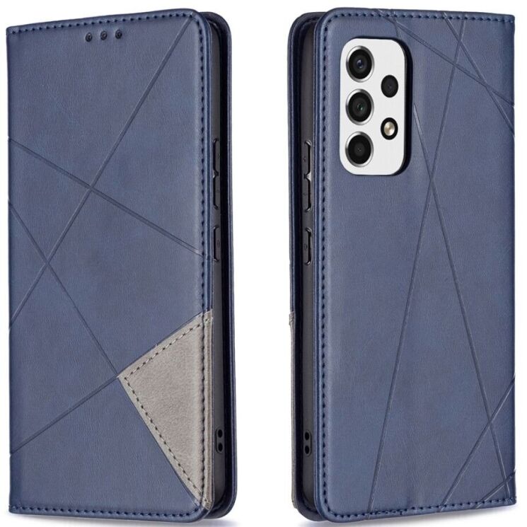 Чохол UniCase Geometric Pattern для Samsung Galaxy A53 (A536) - Blue: фото 2 з 9