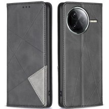 Чехол UniCase Geometric Pattern для Xiaomi Poco F7 Pro / F7 Ultra - Black: фото 1 из 9