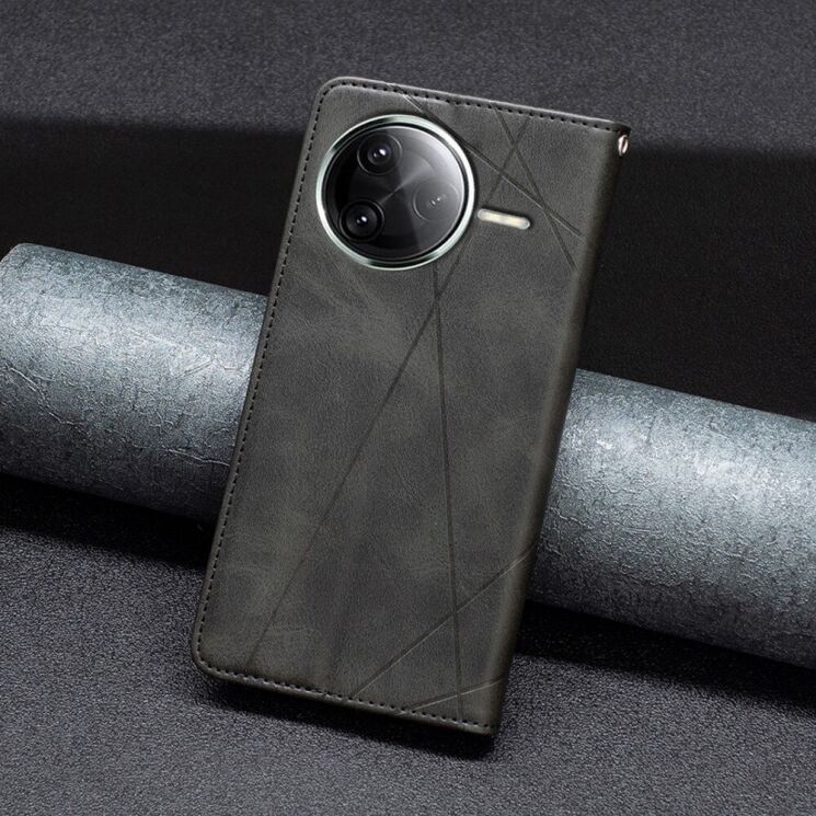 Чехол UniCase Geometric Pattern для Xiaomi Poco F7 Pro / F7 Ultra - Black: фото 4 из 9