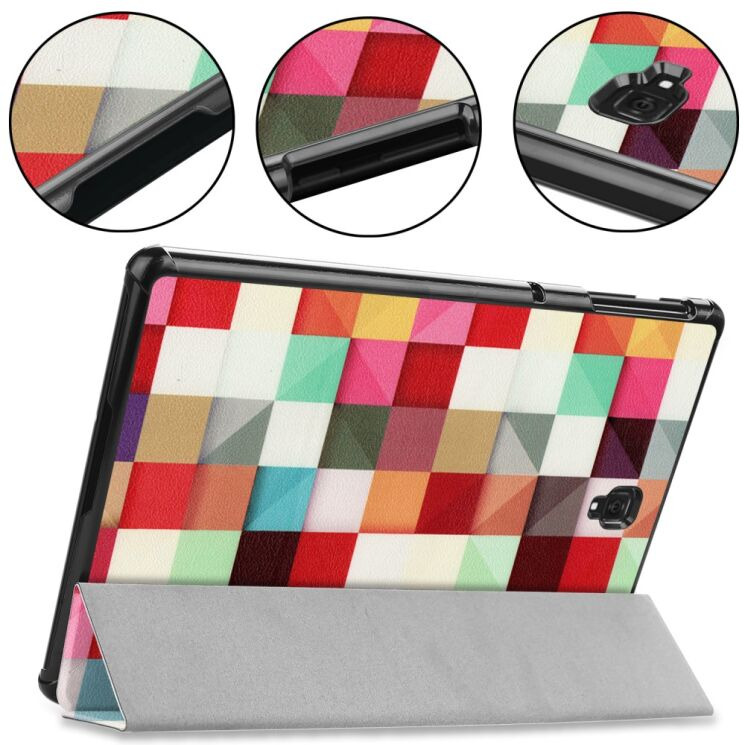 Чехол UniCase Life Style для Samsung Galaxy Tab S4 10.5 (T830/835) - Colorful Checks: фото 5 из 7