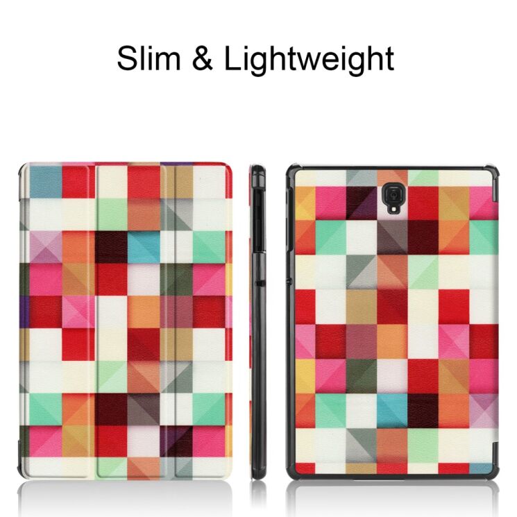 Чехол UniCase Life Style для Samsung Galaxy Tab S4 10.5 (T830/835) - Colorful Checks: фото 2 из 7