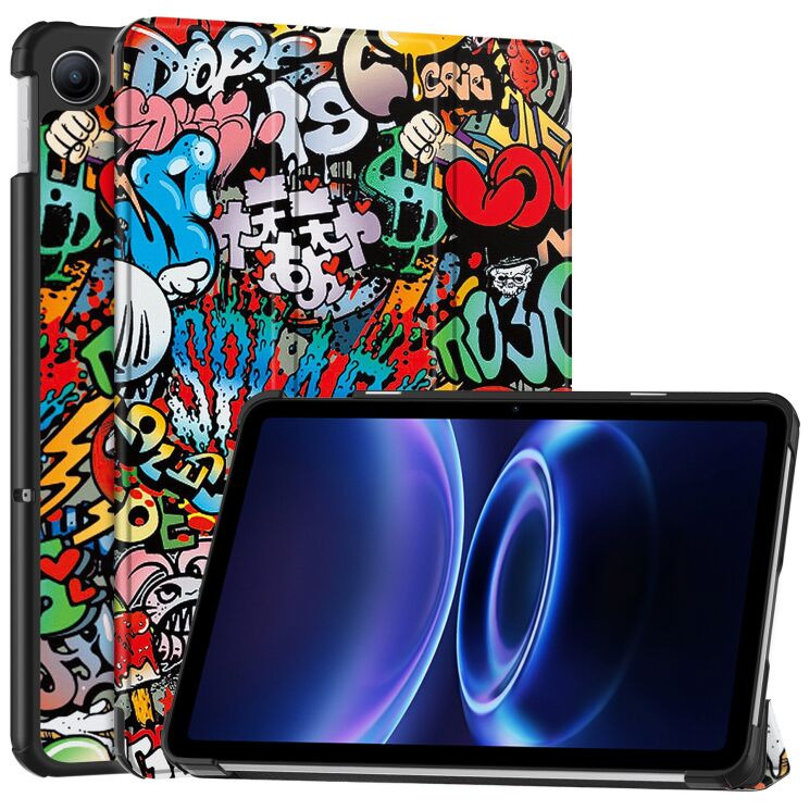 Чехол UniCase Life Style для Xiaomi Redmi Pad 2 SE - Graffiti: фото 1 из 10