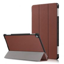 Чохол UniCase Slim для Huawei MediaPad M5 Lite 10 - Brown: фото 1 з 8